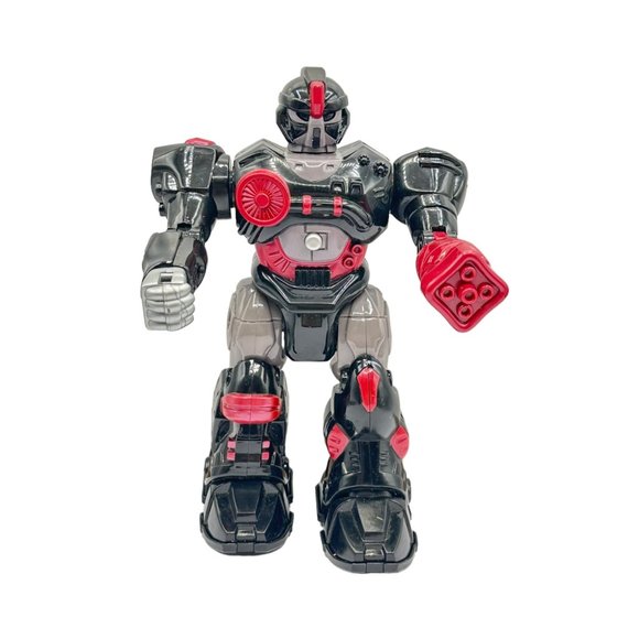 HapPKid Toys Hap P Kid Mars Motorized Attack Robo Squad 7 Walking Robot Action Figure Toy